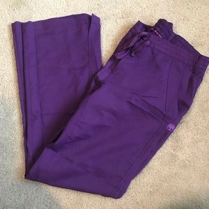 Purple Scrub Pants